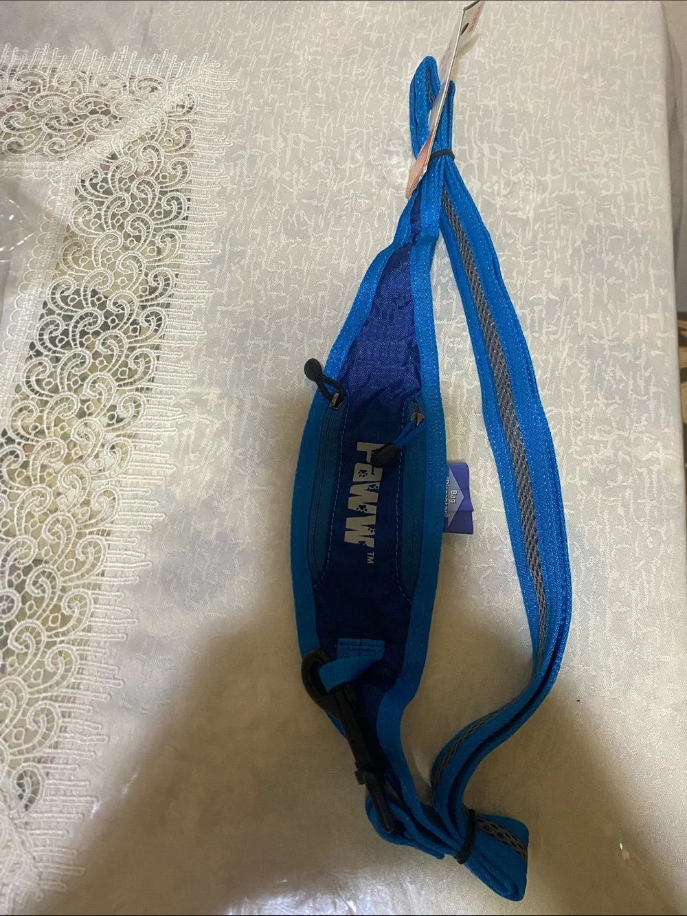 Doggy Rope Toy with Ball - Blue & White , Pick Pocket Leash New Open to Offers!